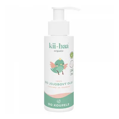 kii-baa 100% Jojobový Bio olej 100ml 0+ Do koupele