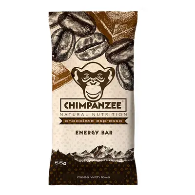 Chimpanzee Energy bar čokoládové espresso, 55 g