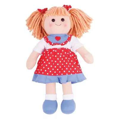 Bigjigs Toys Látková panenka Emily 34 cm