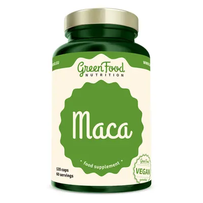 GreenFood Nutrition Maca 120 kapslí