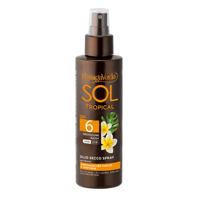 Bottega Verde Suchý olej ve spreji na opalování SPF 6, 150ml