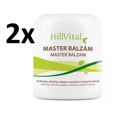 HillVital Master balzám, proti bolesti a otokům, 2x 250ml