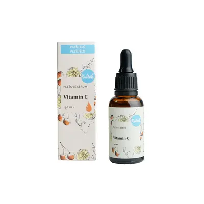 Kvitok Pleťové sérum - Vitamin C- anti-aging účinky, 30 ml