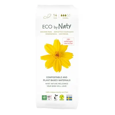 Dámské vložky ECO by Naty - normální 14ks