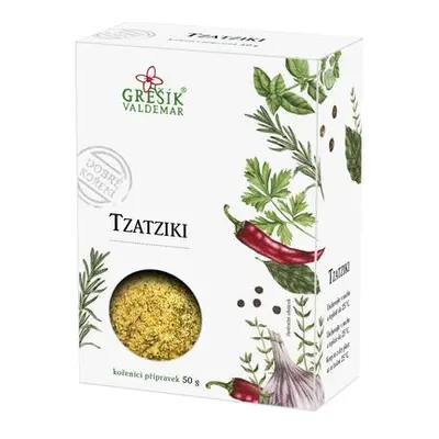 Valdemar Grešík - Natura s.r.o. Tzatziki 50 g GREŠÍK Dobré koření