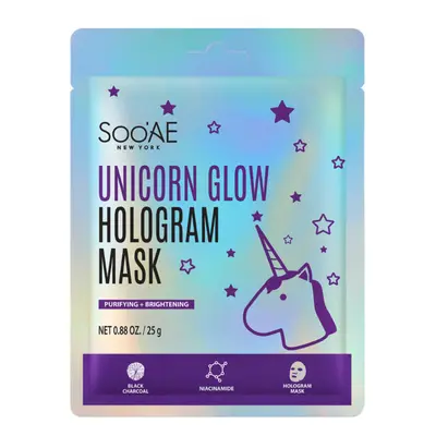 Soo'AE UNICORN GLOW HOLOGRAMOVÁ MASKA 25g