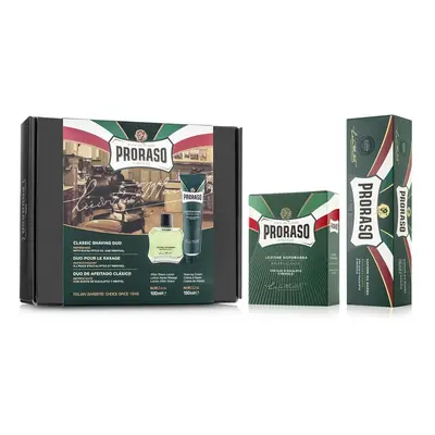 Proraso Dárková sada osvěžujícího krému a vody po holení - eukalyptus