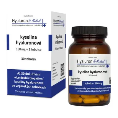 Hyaluron N-Medical 30 tobolek - 100% kyselina hyaluronová