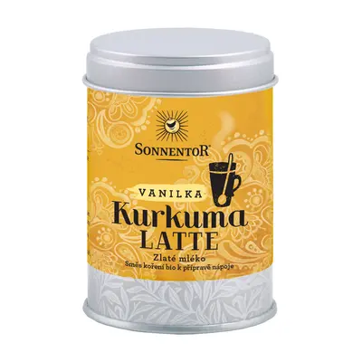 Sonnentor Kurkuma Latte - vanilka bio 60g dóza