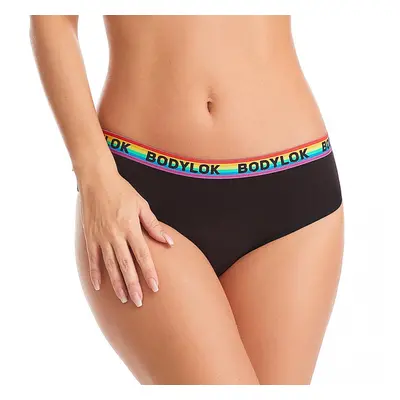 BODYLOK Menstruační kalhotky Černá-rainbow - silná menstruace varianta: m