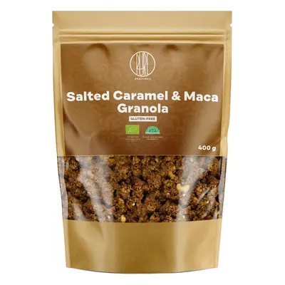 BrainMax Pure Slaný karamel & Maca Granola, BIO, 400 g