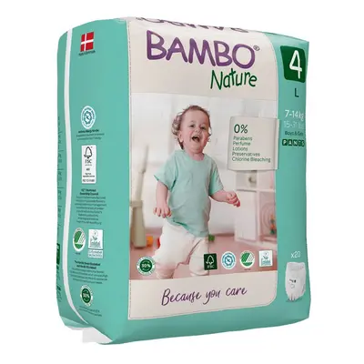 ABENA Bambo Nature Pants 4 L pro 7-14kg (20ks)