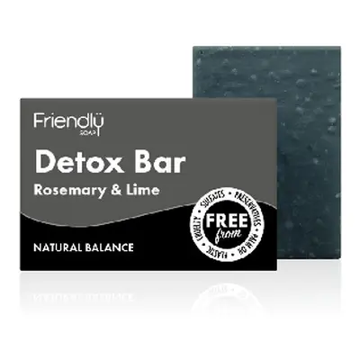 Friendly Soap přírodní mýdlo detoxikační rozmarýn a limeta, 95g