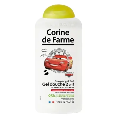 Corine de Farme 2v1 Sprchový gel a šampon - Auta Disney, 300ml