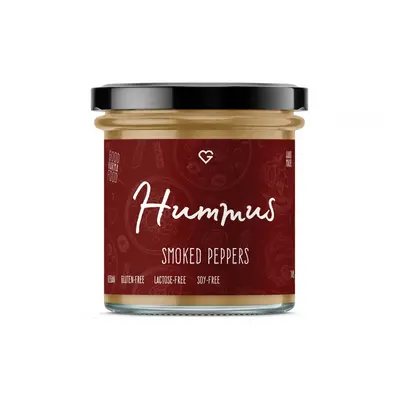 GOODIE Hummus uzená paprika - Smoked Peppers 140 g