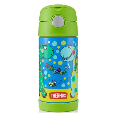 THERMOS Dětská termoska s brčkem - dinosaurus 0,355