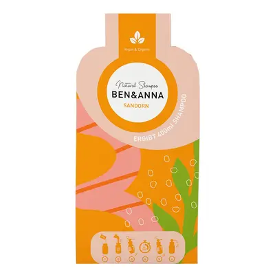 Ben & Anna Šampon v prášku Rakytník - regeneruje a zklidňuje, 2x20 g