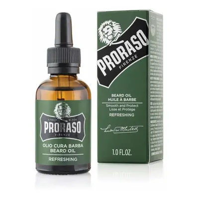 Proraso Olej na plnovous - eukalyptus, 30 ml