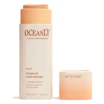 ATTITUDE Tuhé tónující olejové sérum Oceanly – Nude, 12 g