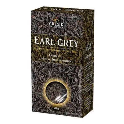 Valdemar Grešík - Natura s.r.o. Earl Grey č.č. 70 g krab. GREŠÍK Čaje 4 světadílů