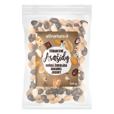 Allnature Arašídy tříbarevné, 100 g