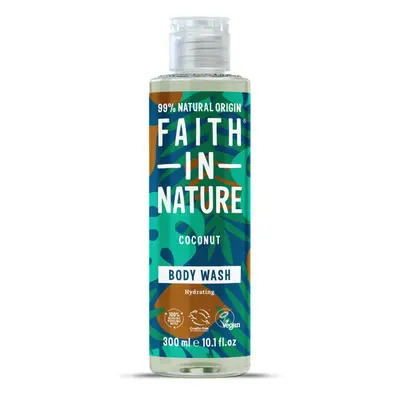 Faith in Nature přírodní sprchový gel Kokos, 300ml