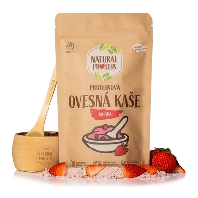 Natural Protein Proteinová ovesná kaše- Jahoda Hmotnost: 60 g