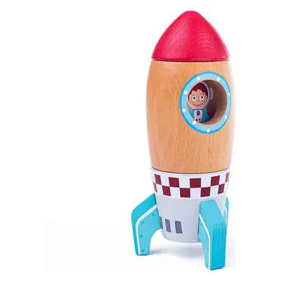 Bigjigs Toys Dřevěná raketa