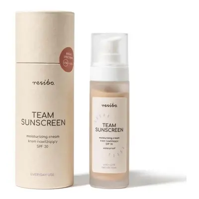 Resibo Hydratační krém s SPF 30 Team Sunscreen, 50 ml