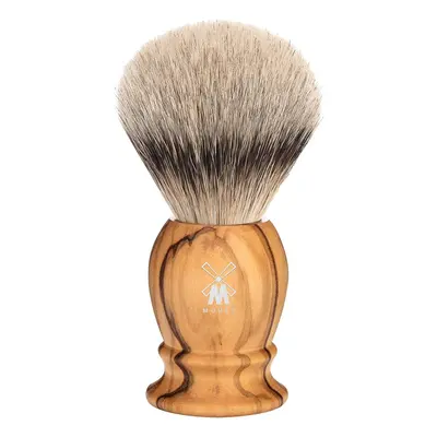 Mühle Malá štětka na holení Classic z jezevčích štětin (silvertip badger, olivové dřevo)