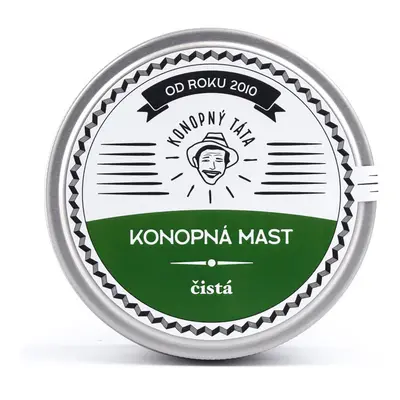 Konopný Táta Konopná mast čistá, 200 ml