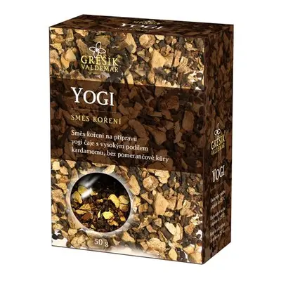 Valdemar Grešík - Natura s.r.o. Yogi 50 g krab. GREŠÍK Čaje 4 světadílů