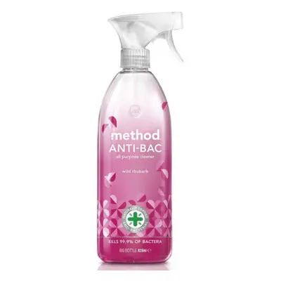 METHOD antibac univ. čistič 830 ml Rebarbora