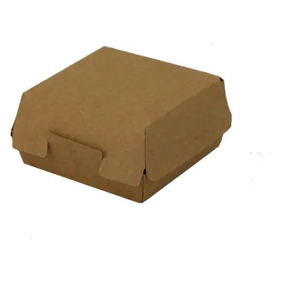 EcoPack Hamburger box / krabička EKO na hamburger 140x140x70 mm kraft bal/50 ks Balení: 100