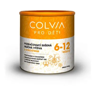 COLVIA Pokračovací kojenecké mléko s colostrem pro věk 6-12 měsíců, 400 g