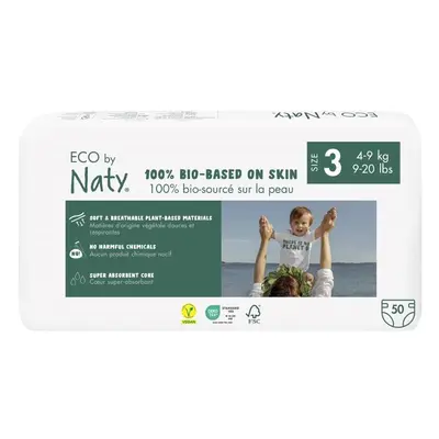 Plenky ECO by Naty Midi 4 - 9 kg - ECONOMY PACK (50 ks)