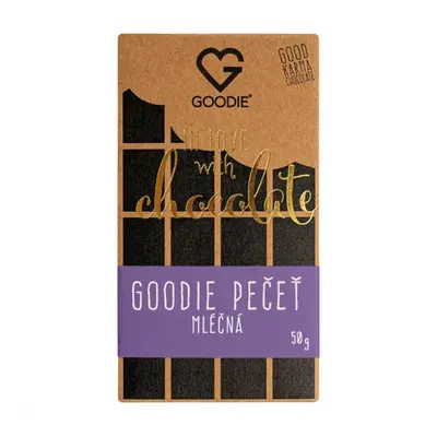 GOODIE ČOKOLÁDA - Goodie pečeť - Mléčná, 50g