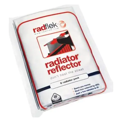 Úsporné radiátorové fólie Radflek 3 ks pro 6 radiátorů a 2ks Radstik