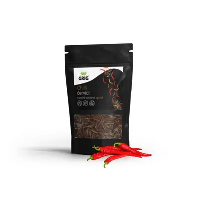 Grig červíci, 20 g příchuť: Chilli