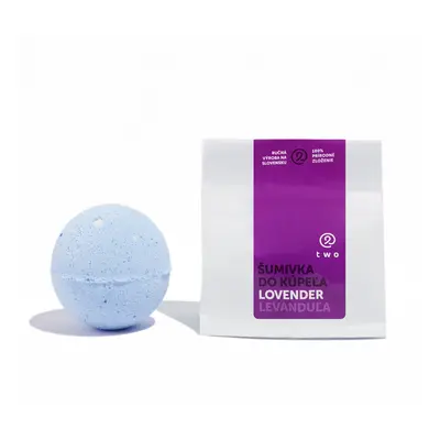 Twocosmetics Šumivá bomba do koupele LOVENDER, 120 g