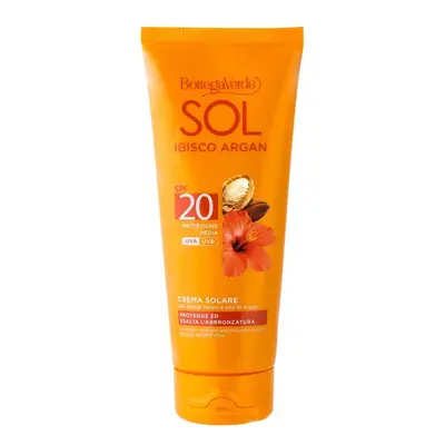 Bottega Verde SOL IBIŠEK A ARGAN Opalovací krém SPF 20, 200ml