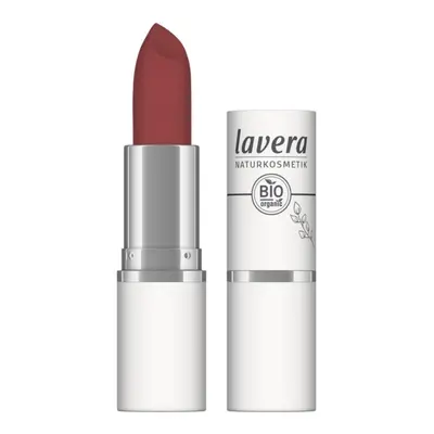 lavera Sametová matující rtěnka – 04 Vivid Red 4,5 g