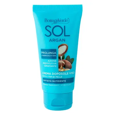 Bottega Verde SOL ARGAN Krém na obličej po opalování, 50ml