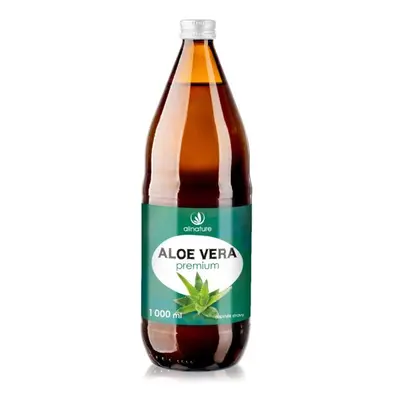 Allnature Šťáva z aloe vera Premium Allnature, 1 l