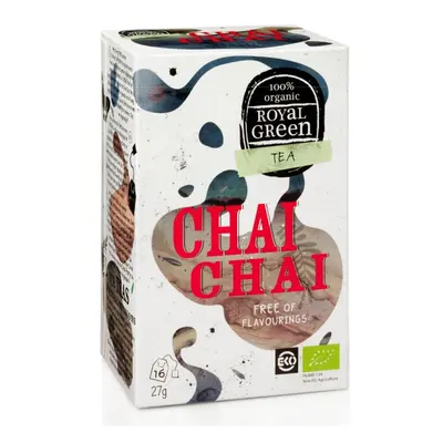 Royal Green černý čaj Chai Chai BIO 16 x 1,7 g