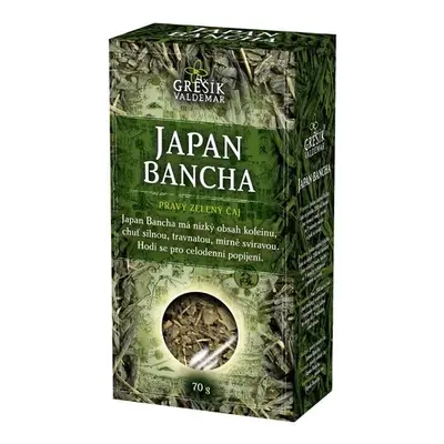 Valdemar Grešík - Natura s.r.o. Japan Bancha z.č. 70 g krab. GREŠÍK Čaje 4 světadílů