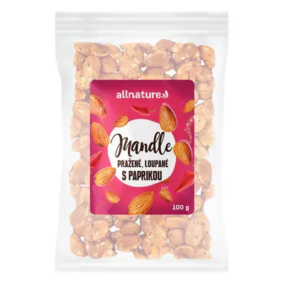 Allnature Mandle loupané pražené paprika 100 g