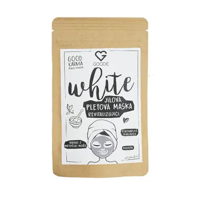 GOODIE WHITE Face mask - jílová maska 30 g