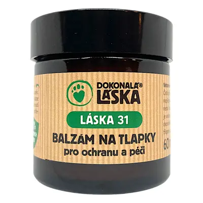 Dokonalá láska LÁSKA 31 Balzám na tlapky pro ochranu a péči, 60 ml