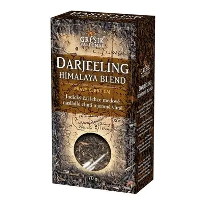 Valdemar Grešík - Natura s.r.o. Darjeeling Himalaya Blend č.č. 70 g krab. GREŠÍK Čaje 4 světadíl